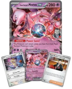 Pokémon TCG: Team Rocket's Mewtwo Scatola ex