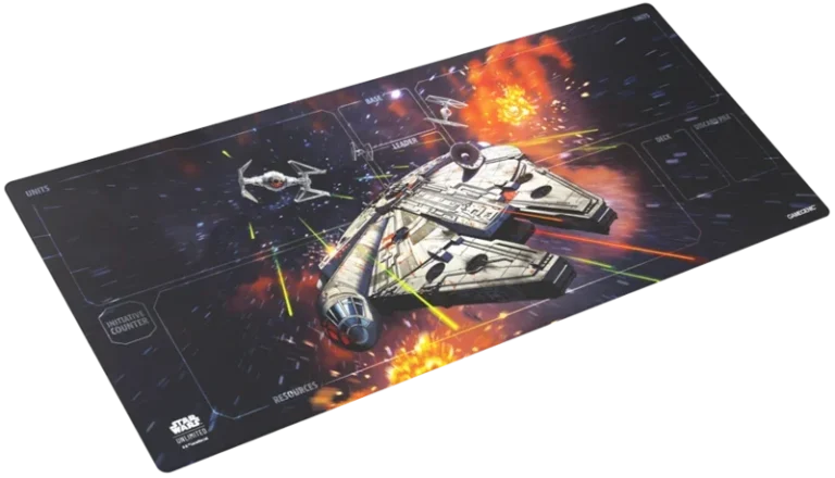 Gamegenic Tappetino da gioco Xtra-Wide Star Wars: Unlimited Millennium Falcon