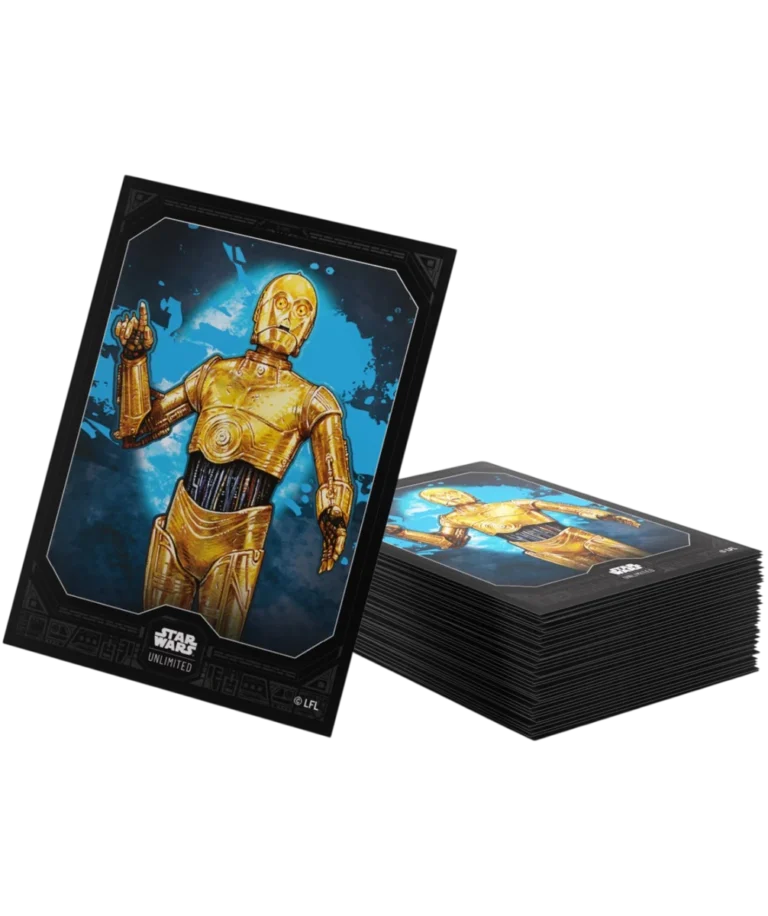 Gamegenic Bustine Star Wars: Unlimited C - 3PO (60 pz.)