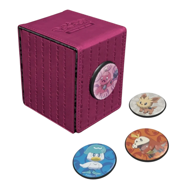 Ultra PRO Alcove Click Portamazzo Pokémon Magenta