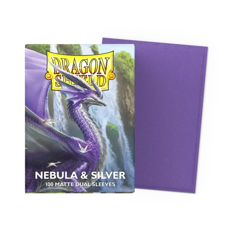 Dragon Shield Nebula & Silver Bustine (100 pz.)