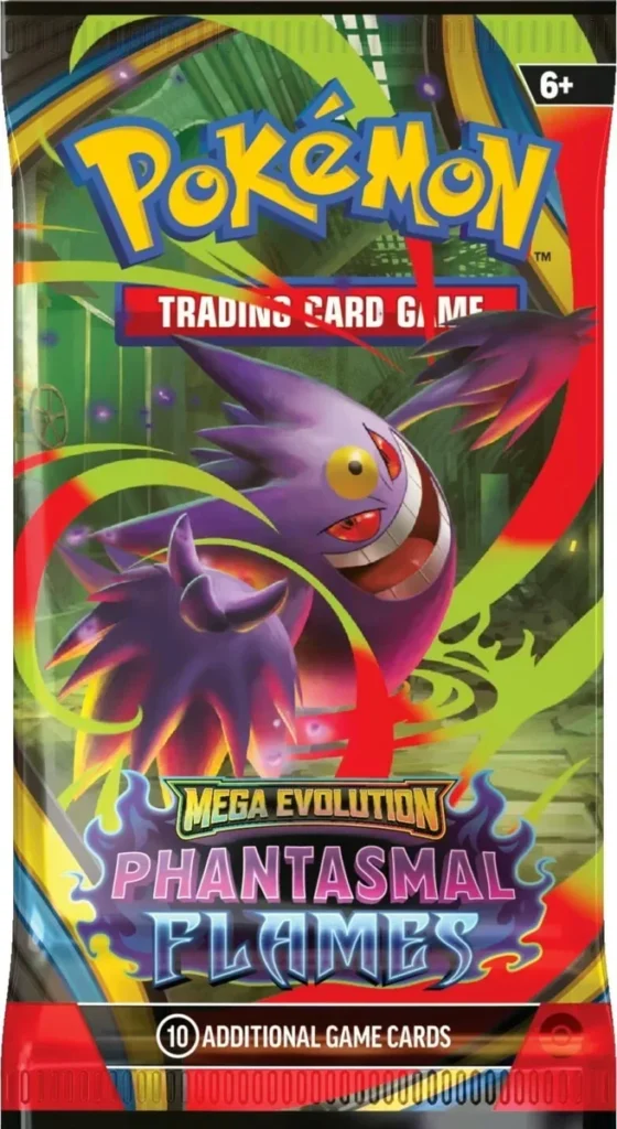 Pokémon TCG: Mega Evolution - Phantasmal Flames - Busta di espansione