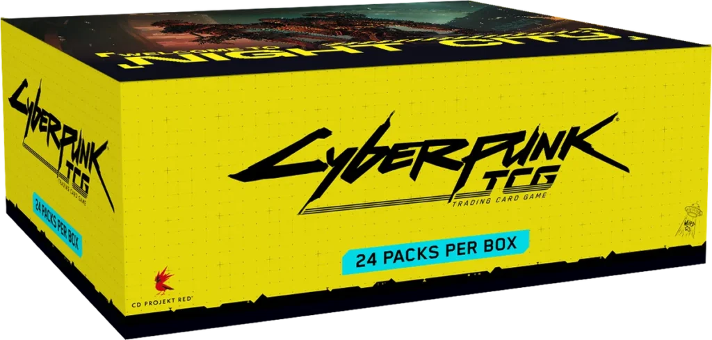 Cyberpunk TCG: Welcome to Night City - Scatola di buste