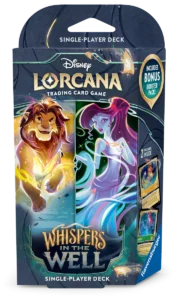 Disney Lorcana Whispers in the Well: Amber & Emerald Mazzo iniziale