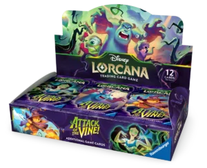 Disney Lorcana Attack Of The Vine - Scatola di buste
