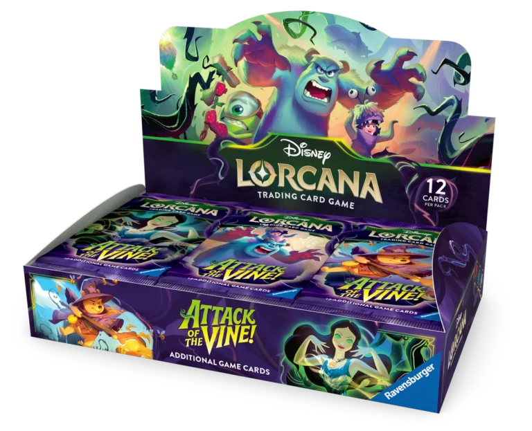 Disney Lorcana Attack Of The Vine - Scatola di buste