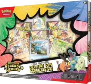 Pokémon TCG: Ascended Heroes Collezione con spilla deluxe dei primi compagni