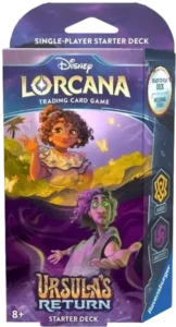 Disney Lorcana TCG: Ursula's Return Amber & Amethyst Mazzo iniziale