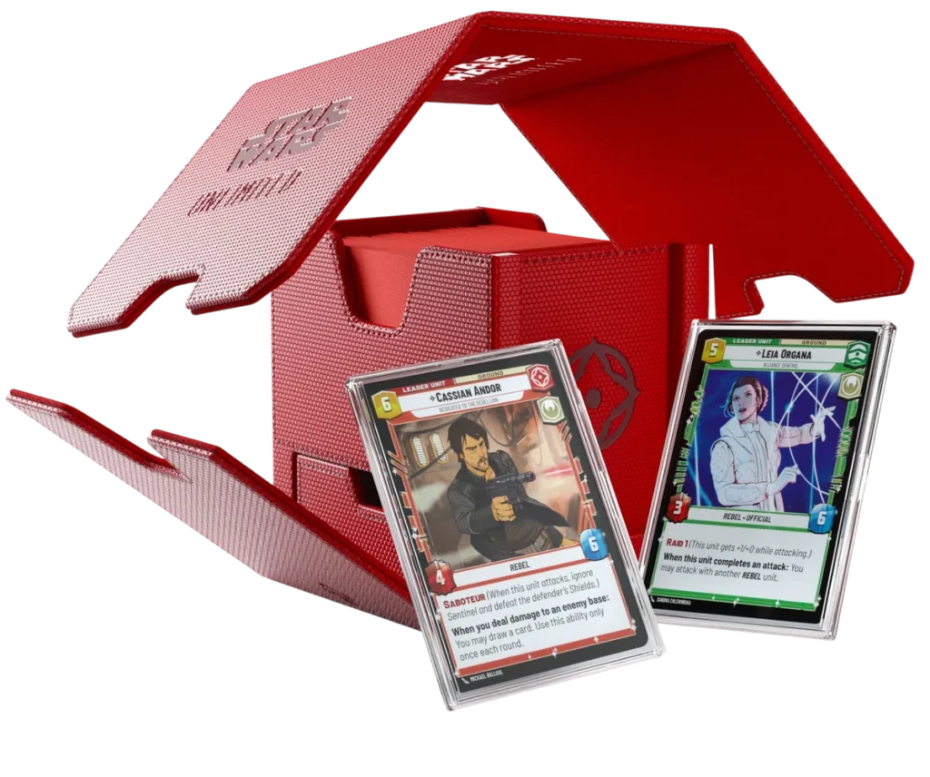 Gamegenic Star Wars: Unlimited Twin Suns Deck Pod Rosso