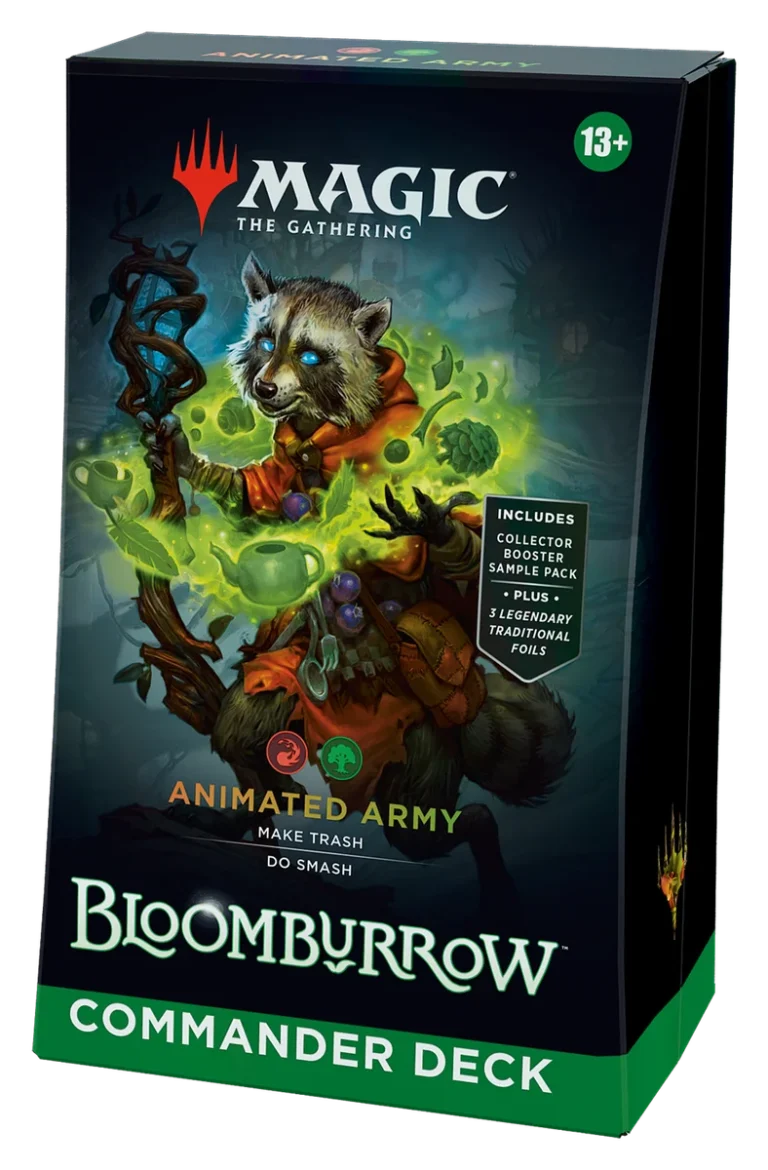 Magic The Gathering: Bloomburrow "Animated Army" - Mazzo Commander