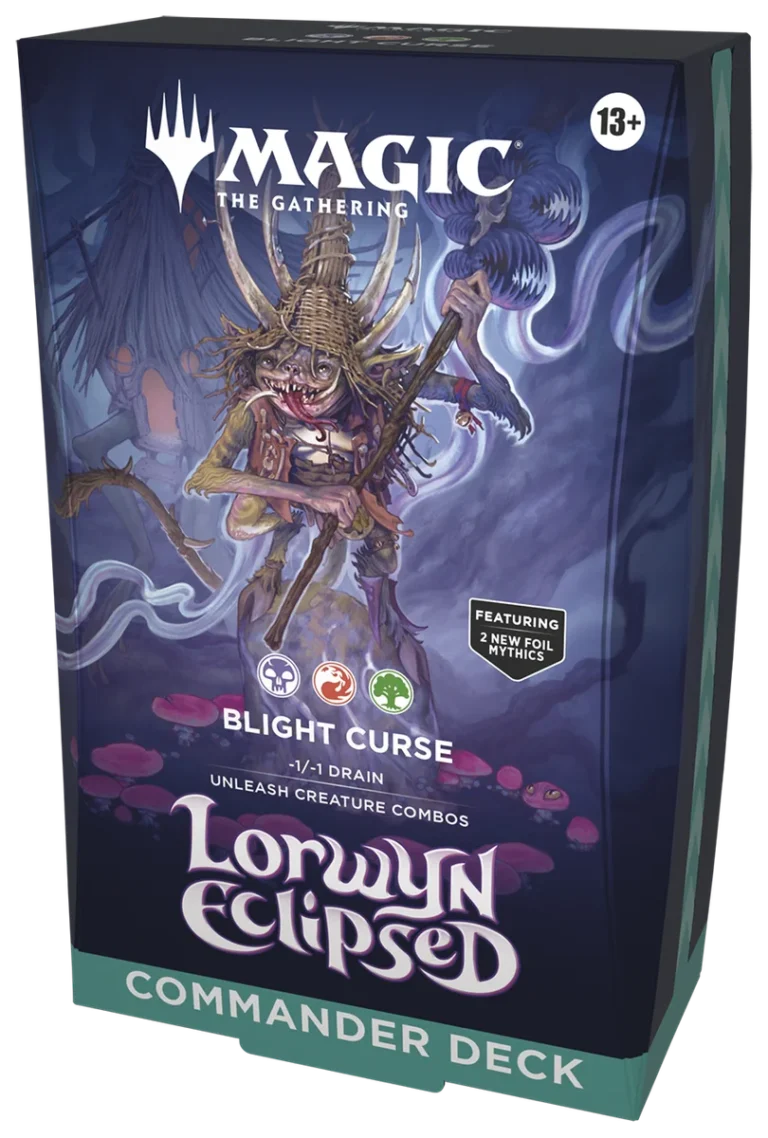 Magic the Gathering: Lorwyn Eclipsed - "Blight Curse" Mazzo Commander