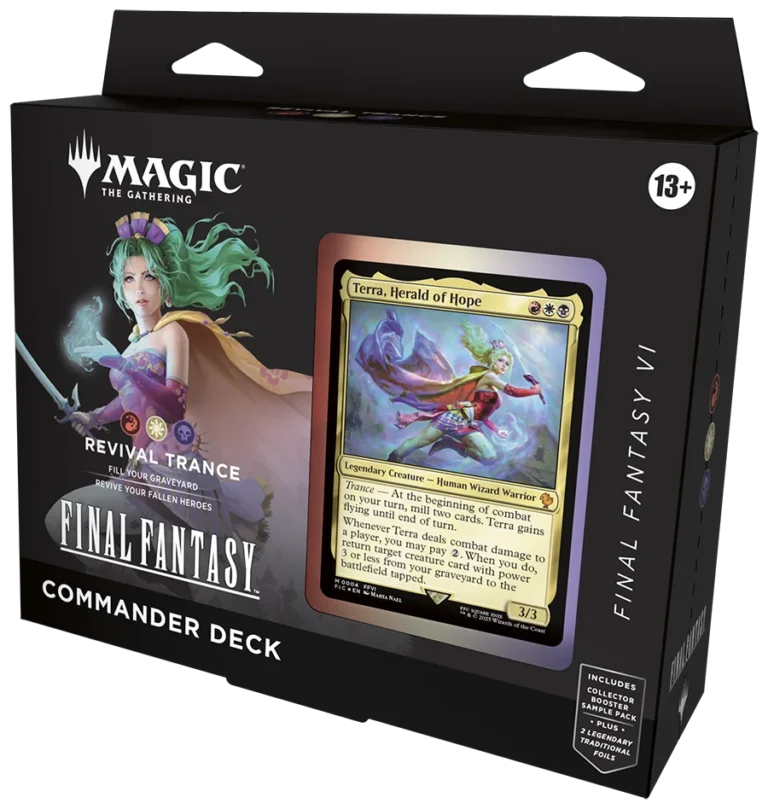 Magic the Gathering: Final Fantasy "Revival Trance" - Mazzo Commander