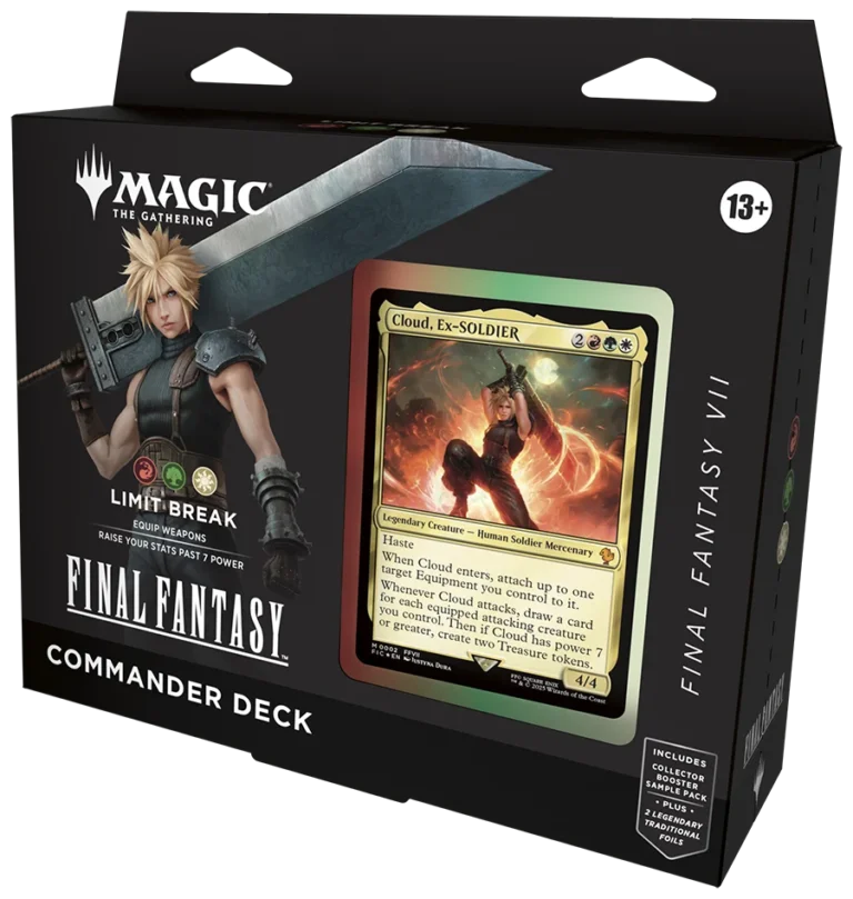 Magic The Gathering: Final Fantasy "Limit Break" - Mazzo Commander
