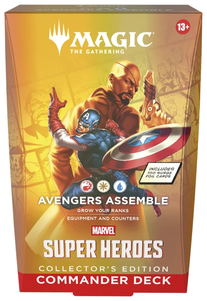 Magic the Gathering: Marvel Super Heroes Mazzo Commander - Avengers Assemble - Edizione da collezione