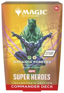 Magic the Gathering: Marvel Super Heroes Mazzo Commander - Wakanda Forever - Edizione da collezione