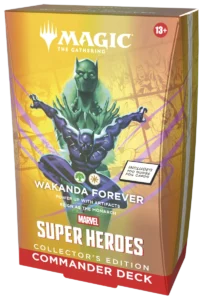 Magic the Gathering: Marvel Super Heroes Mazzo Commander - Wakanda Forever - Edizione da collezione