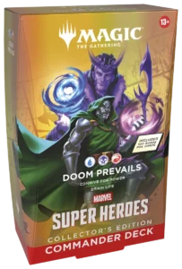 Magic the Gathering: Marvel Super Heroes Mazzo Commander - Doom Prevails - Edizione da collezione