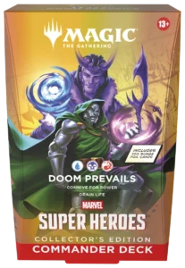 Magic the Gathering: Marvel Super Heroes Mazzo Commander - Doom Prevails - Edizione da collezione