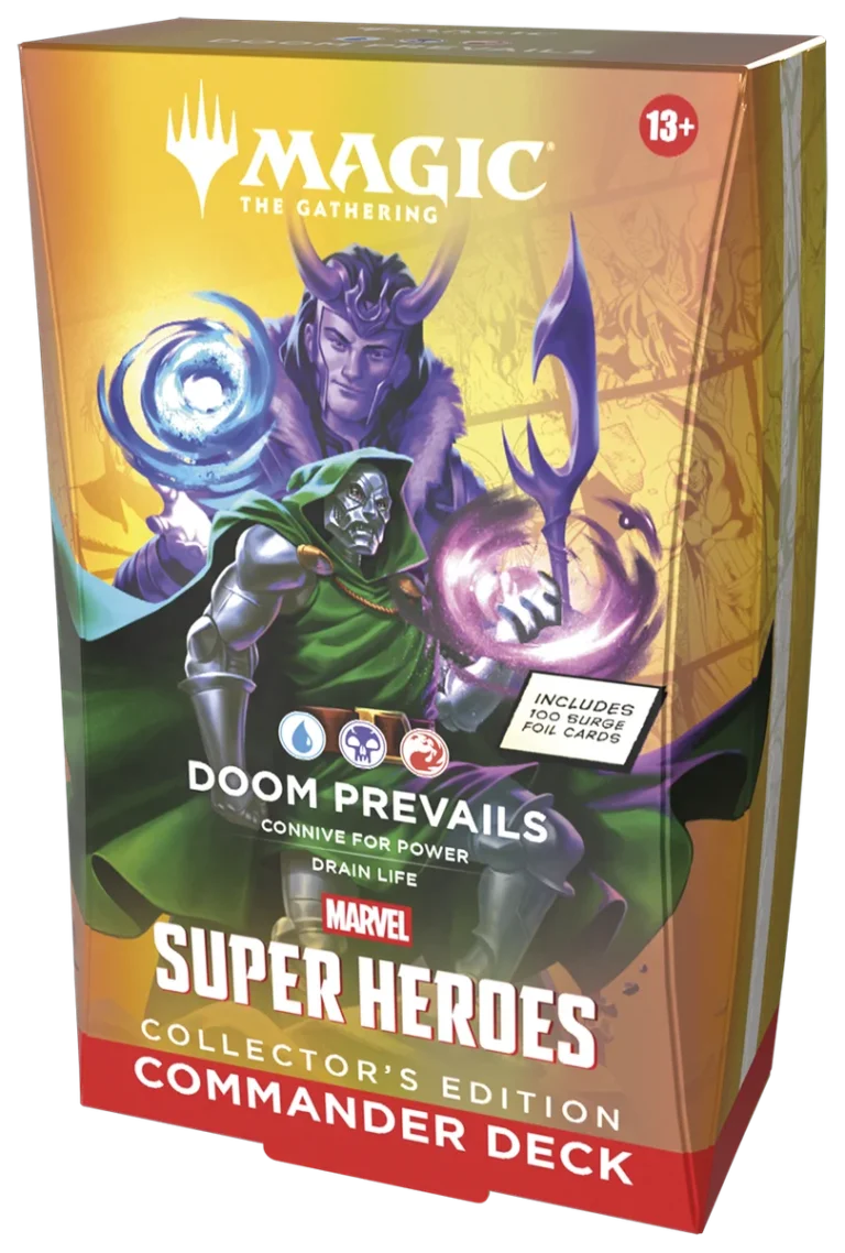 Magic the Gathering: Marvel Super Heroes Mazzo Commander - Doom Prevails - Edizione da collezione
