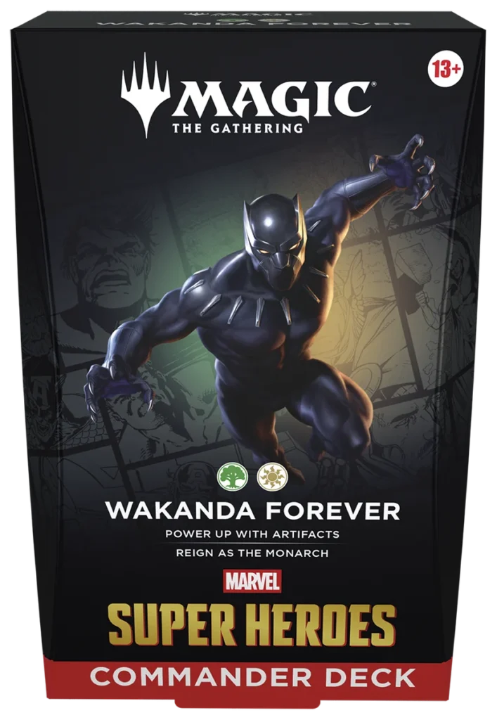 Magic the Gathering: Marvel Super Heroes Mazzo Commander - Wakanda Forever