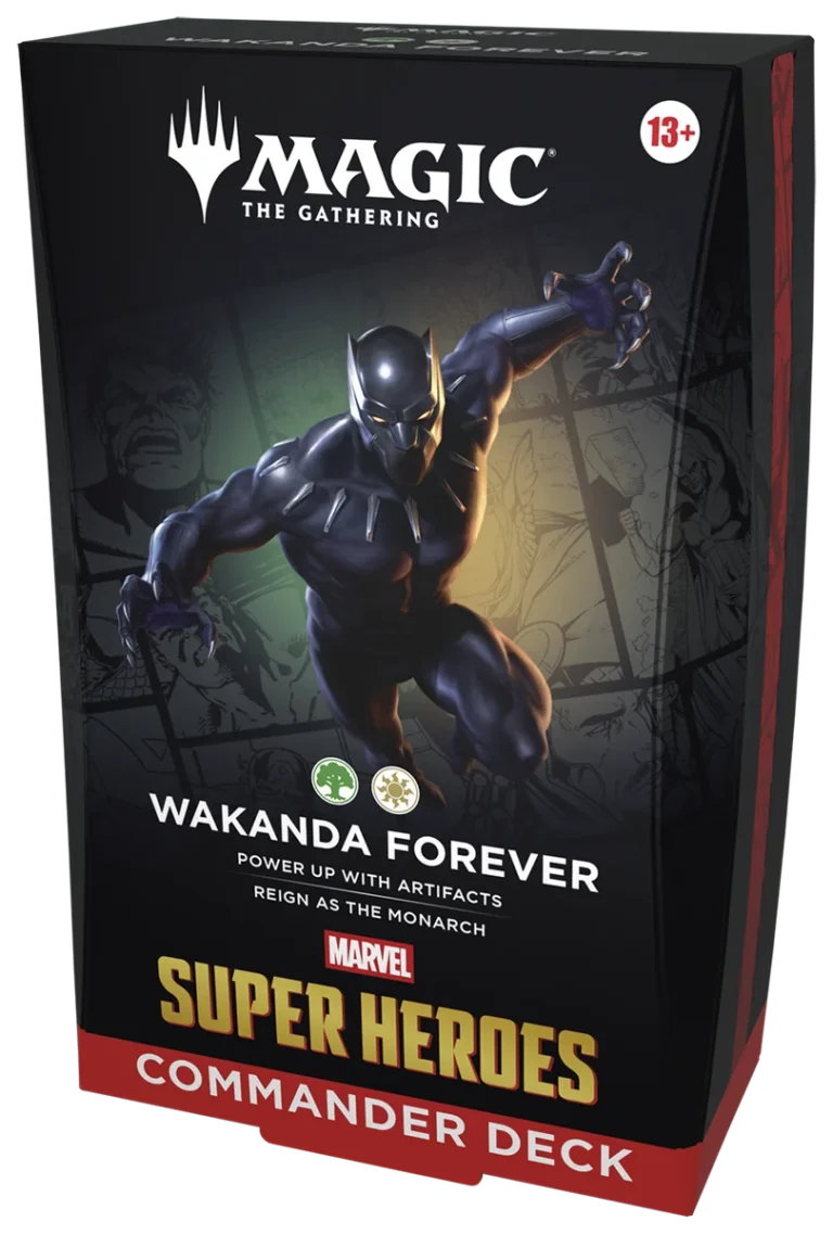Magic the Gathering: Marvel Super Heroes Mazzo Commander - Wakanda Forever