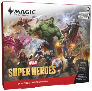 Magic the Gathering: Marvel Super Heroes "Heroes United" Scatola scena