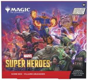 Magic the Gathering: Marvel Super Heroes "Villains Unleashed" Scatola scena