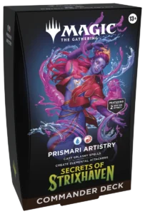 Magic the Gathering: Secrets Of Strixhaven - "Prismari Artistry" Mazzo Commander