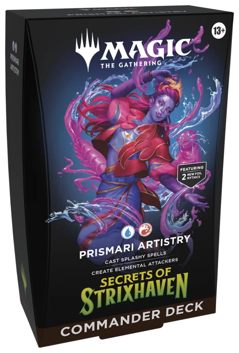 Magic the Gathering: Secrets Of Strixhaven - "Prismari Artistry" Mazzo Commander