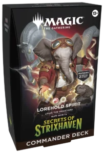 Magic the Gathering: Secrets Of Strixhaven - "Lorehold Spirit" Mazzo Commander