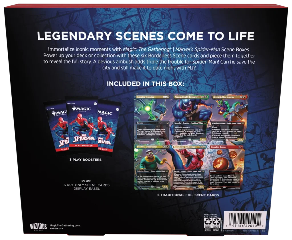 Magic The Gathering: Marvel Spider-Man - Scatola scena