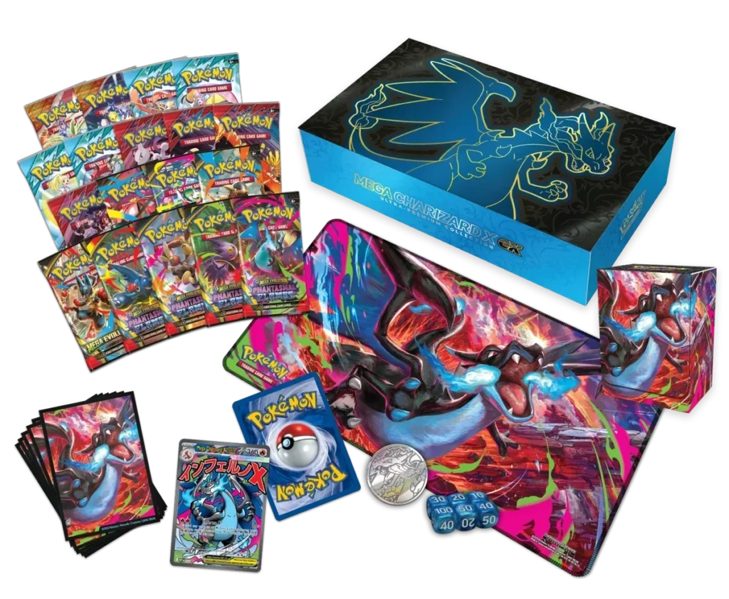 Pokémon TCG: Mega Charizard X ex Collezione Ultra-Premium