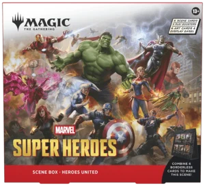 Magic the Gathering: Marvel Super Heroes Scatola scena - Heroes United