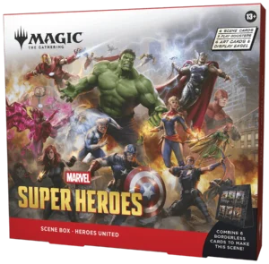 Magic the Gathering: Marvel Super Heroes Scatola scena - Heroes United