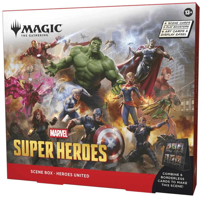 Magic the Gathering: Marvel Super Heroes Scatola scena - Heroes United