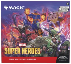 Magic the Gathering: Marvel Super Heroes Scatola scena - Villains Unleashed