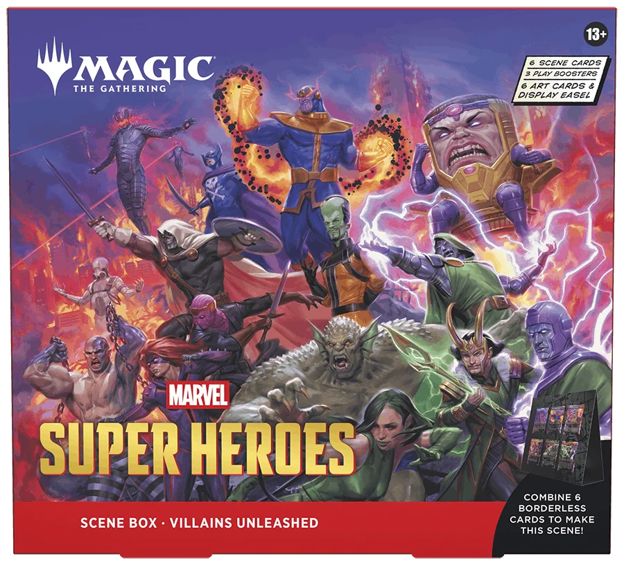 Magic the Gathering: Marvel Super Heroes Scatola scena - Villains Unleashed