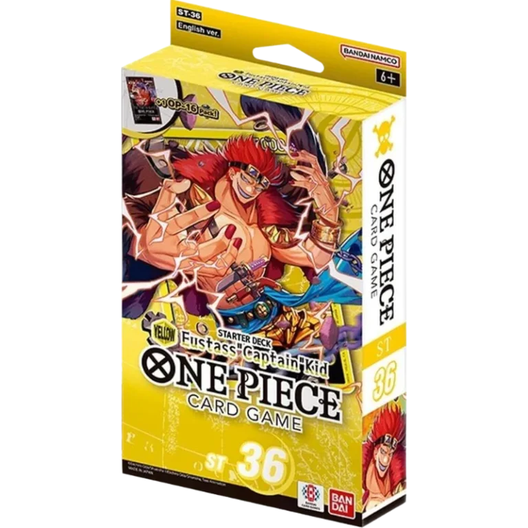 One Piece TCG: ST - 36 Scatola mazzo iniziale Giallo Eustass Captain Kid
