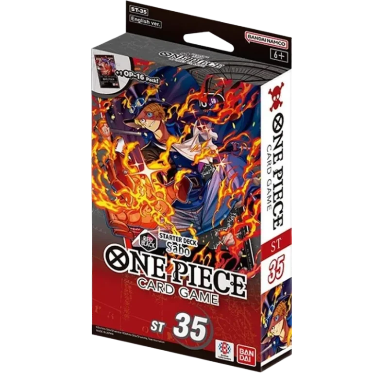 One Piece TCG: ST - 35 Scatola mazzo iniziale Rosso Sabo