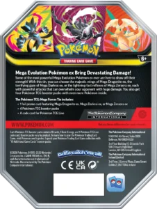 Pokémon TCG: Mega Forces Scatola in metallo - Mega Darkrai ex