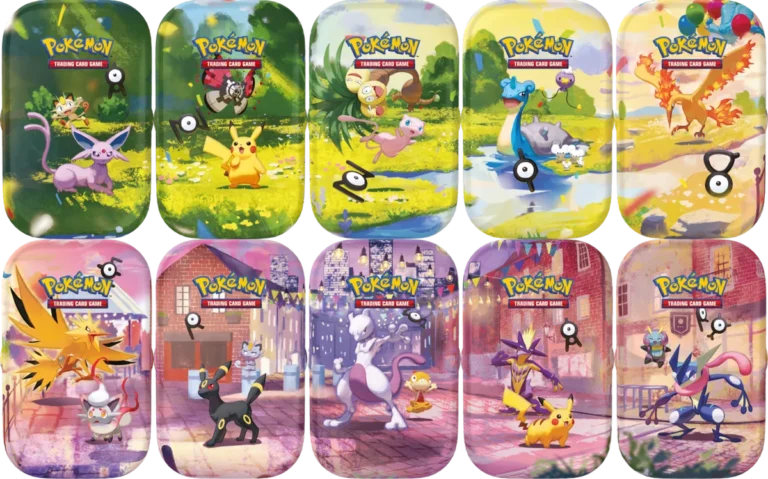 Pokémon TCG: 30th Celebration: Mini scatola in metallo