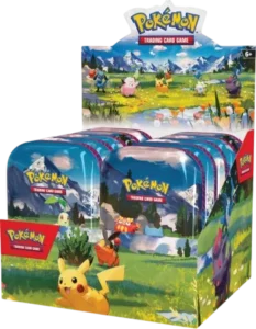 Pokémon TCG: Mega Evolution - Ascended Heroes: Espositore di Mini scatola in metallo