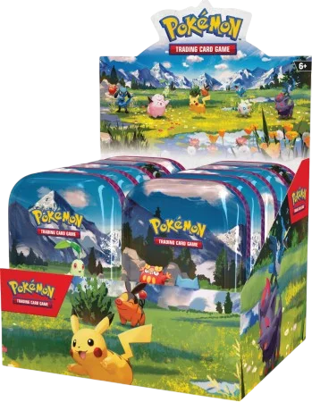 Pokémon TCG: Mega Evolution - Ascended Heroes: Espositore di Mini scatola in metallo