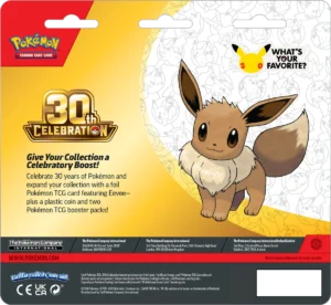 Pokémon TCG: 30th Celebration: Blister da 2 buste