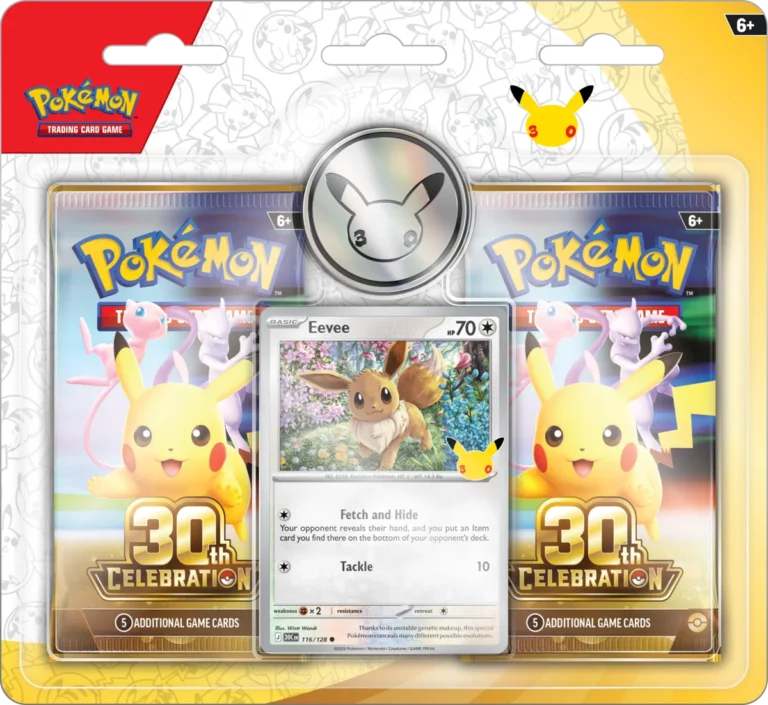 Pokémon TCG: 30th Celebration: Blister da 2 buste