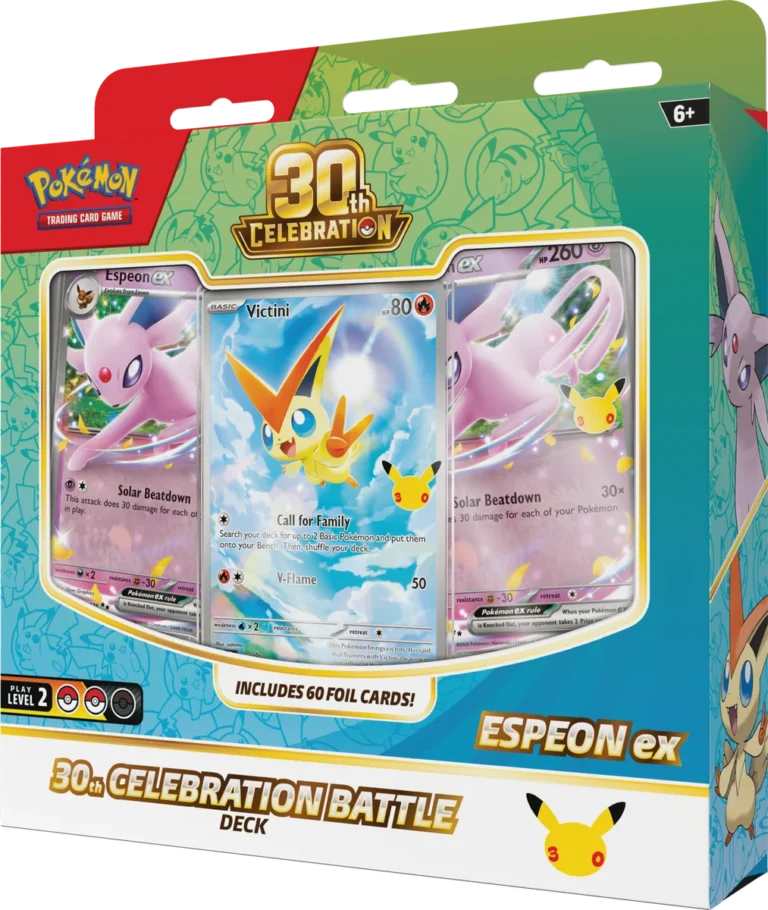 Pokémon TCG: 30th Celebration: Mazzo da lotta - Espeon ex