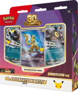 Pokémon TCG: 30th Celebration: Mazzo da lotta - Umbreon ex