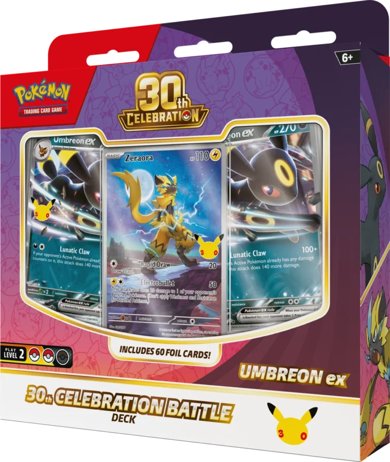 Pokémon TCG: 30th Celebration: Mazzo da lotta - Umbreon ex