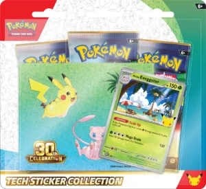 Pokémon TCG: 30th Celebration - Collezione di adesivi per dispositivi Alolan