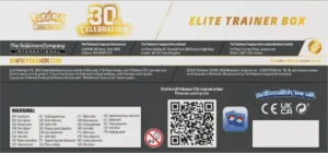 Pokemon TCG: 30th Celebration: Set Allenatore Fuoriclasse